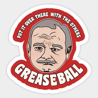 GREASEBALL - Frank Shirley Christmas Vacation Quote Sticker